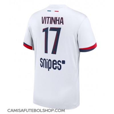 Camisa de time de futebol Paris Saint-Germain Vitinha #17 Replicas 2º Equipamento 2025-26 Manga Curta Camisa de time de futebol Paris Saint-Germain Vitinha #17 Replicas 2º Equipamento 2025-26 Manga Curta